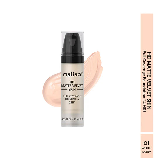 Maliao HD Matte Velvet Skin Full Coverage Foundation 24H M222