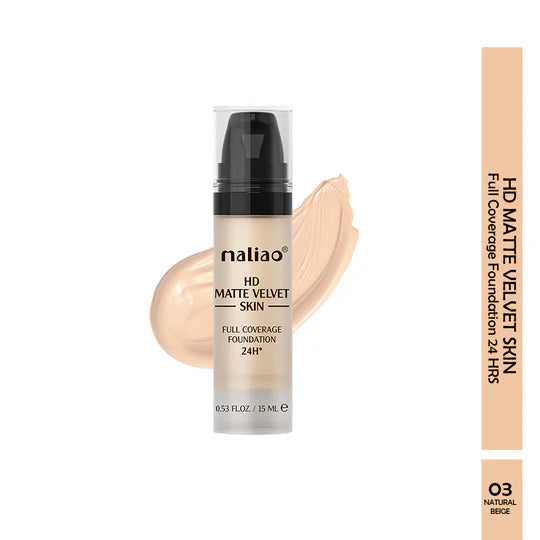 Maliao HD Matte Velvet Skin Full Coverage Foundation 24H M222