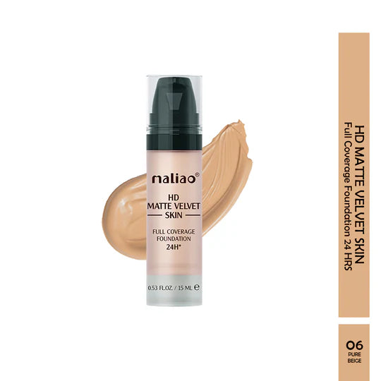 Maliao HD Matte Velvet Skin Full Coverage Foundation 24H M222